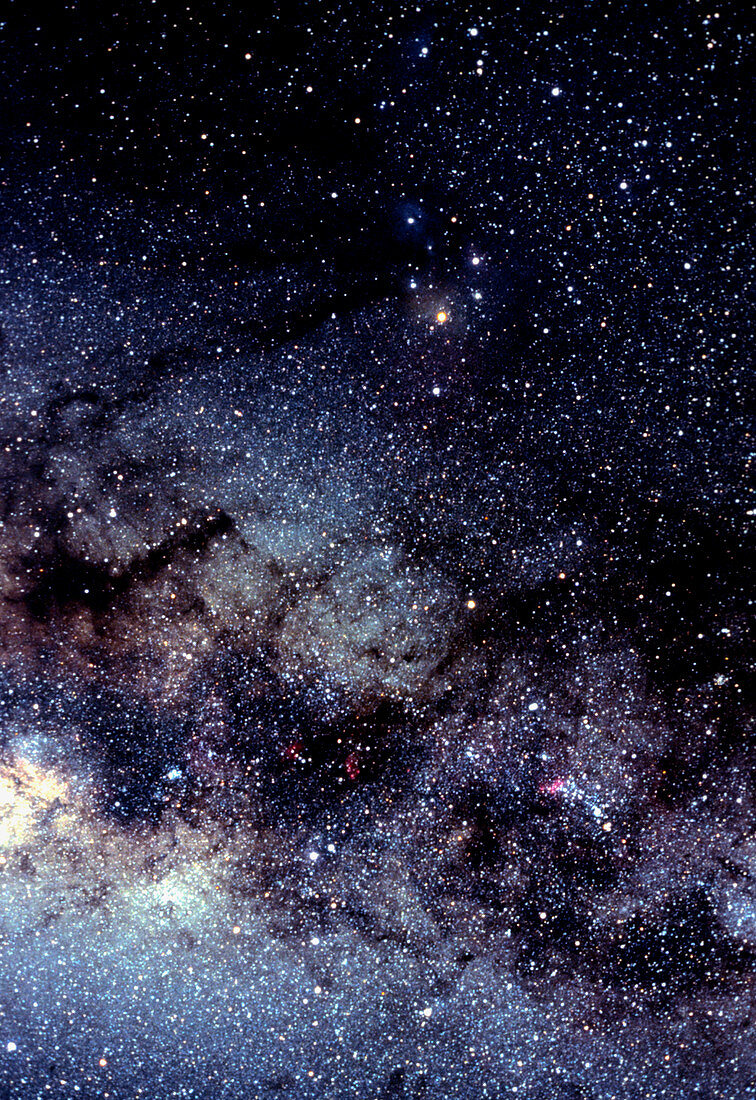 Optical image of the Scorpius constellation