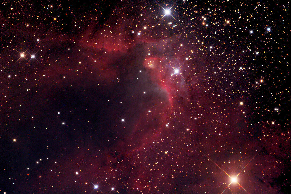 Cave nebula (SH2-155)