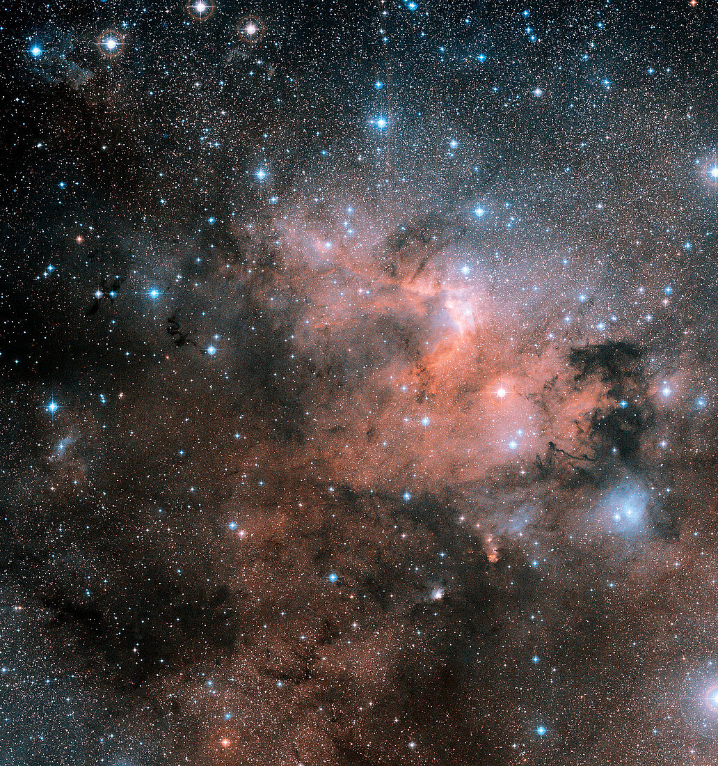 Cave nebula (SH2-155)