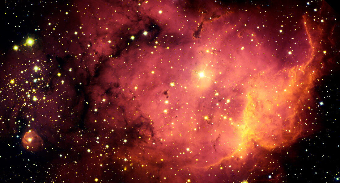 Starbirth region NGC 2467