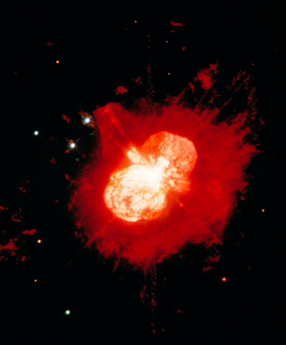 Eta Carinae as seen by HST after repair mission