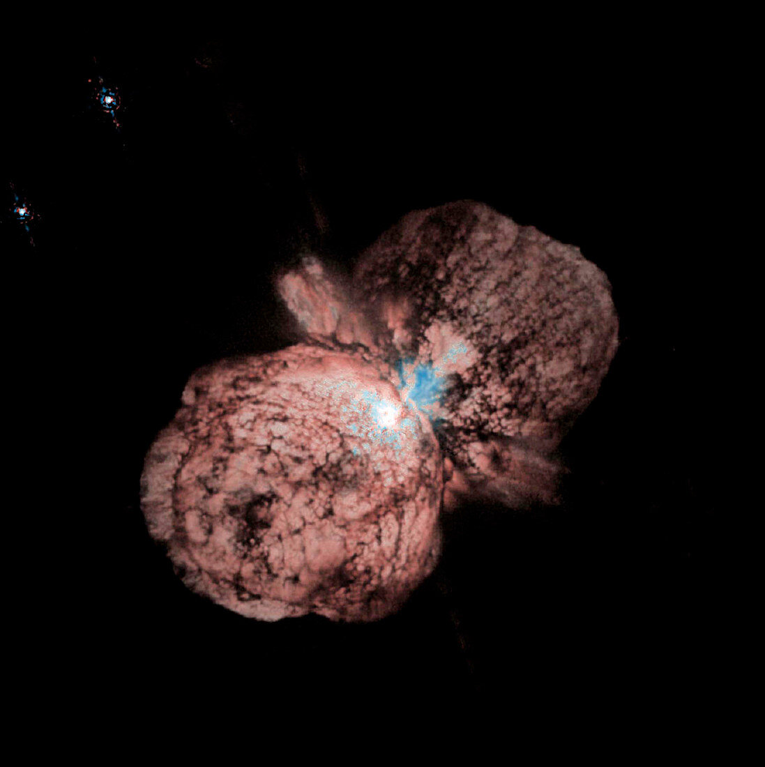 Eta Carinae,Hubble image
