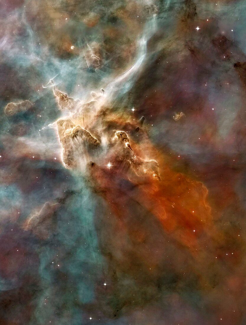 Eta Carinae nebula,HST image