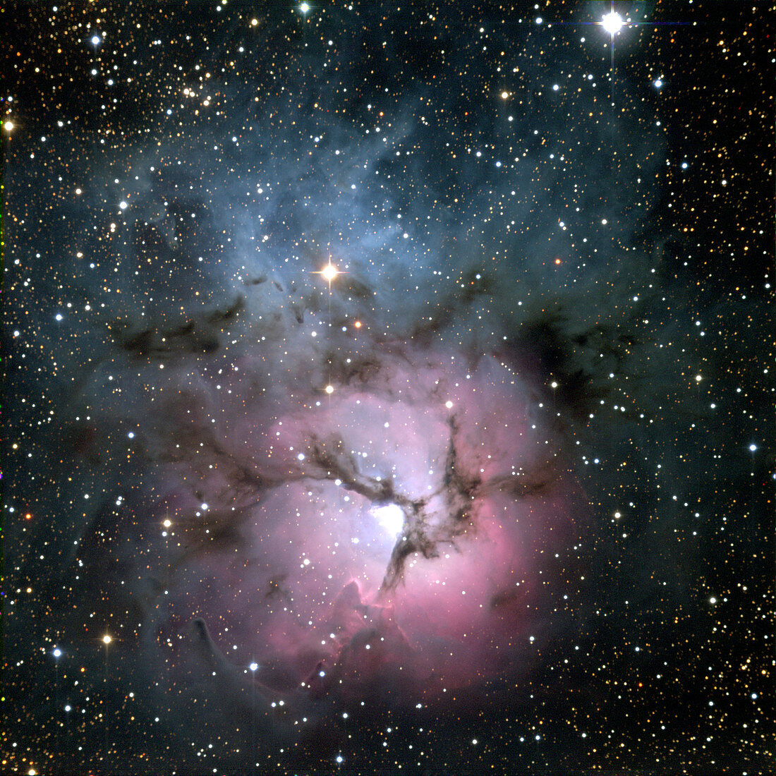 Trifid nebula (M20