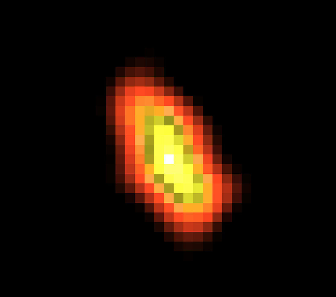Dust disc around star HR 4796A