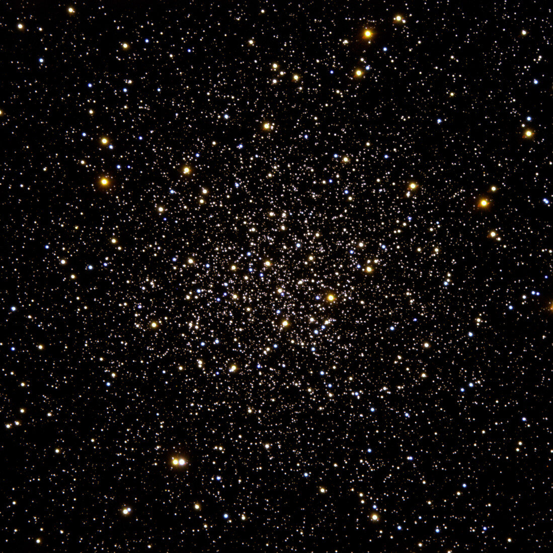 Centre of globular star cluster M12