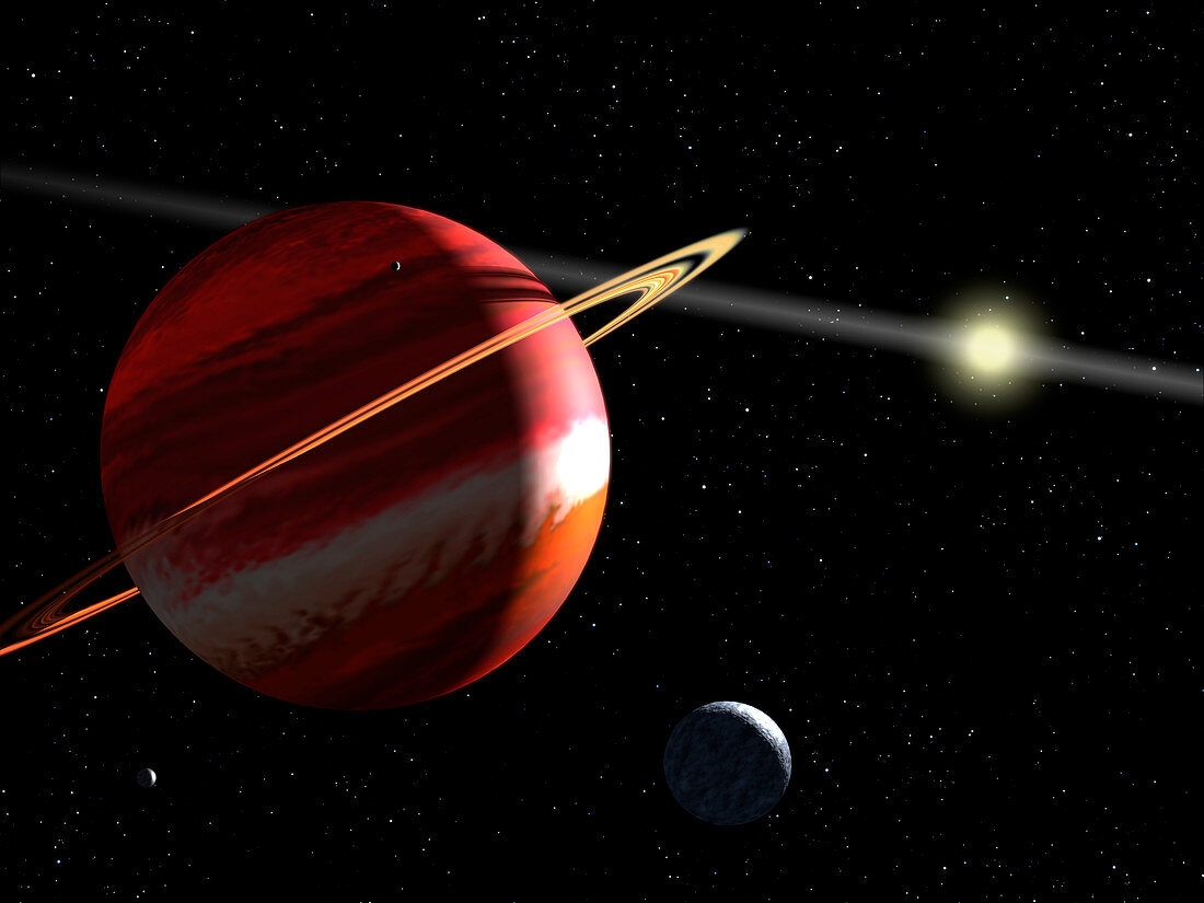 Epsilon Eridani planetary system,art