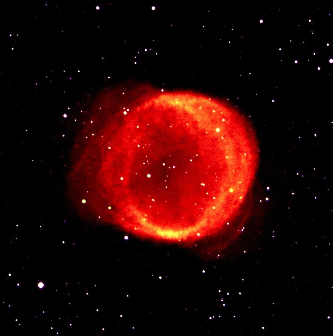 NGC 6781 planetary nebula,infrared image