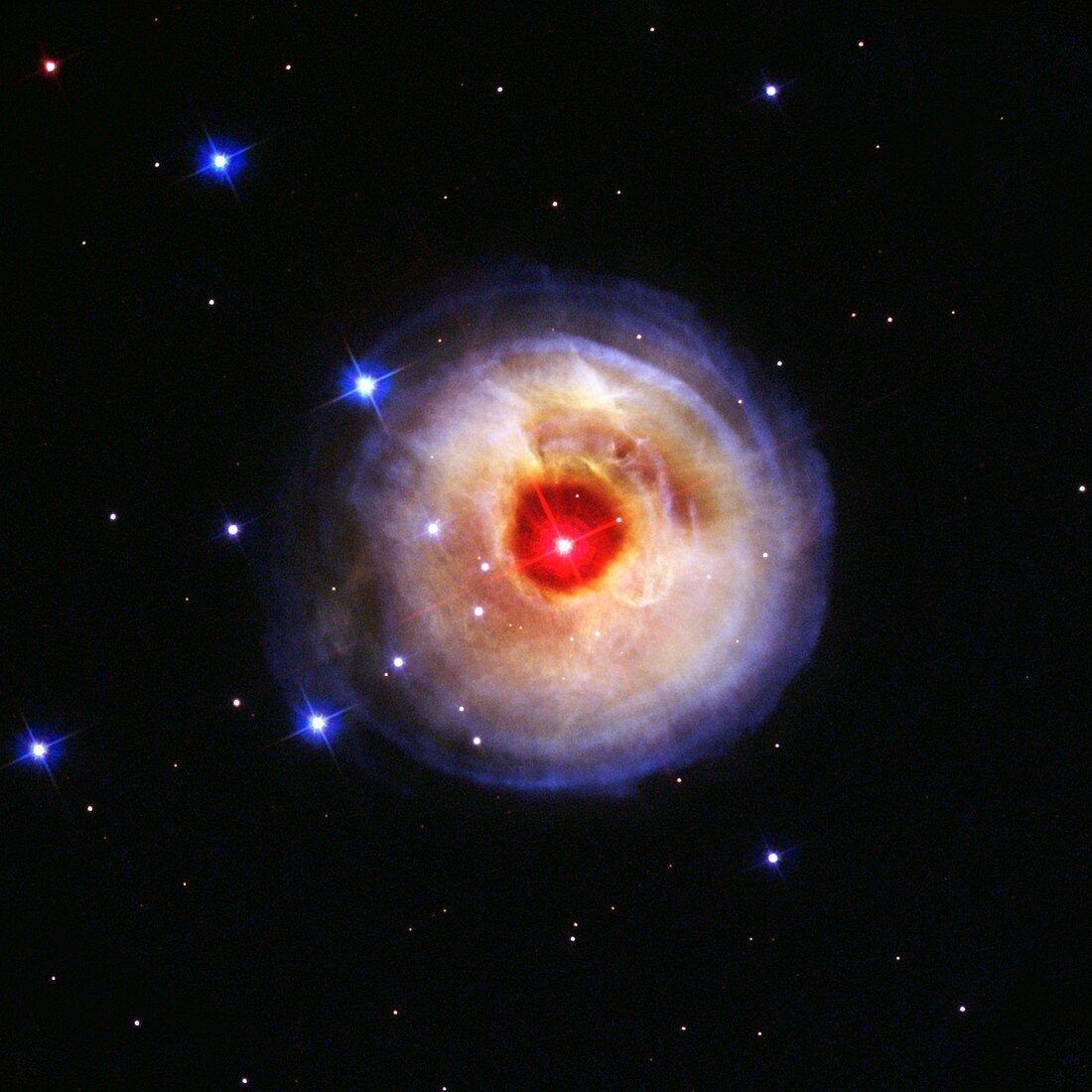 Light echoes from exploding star