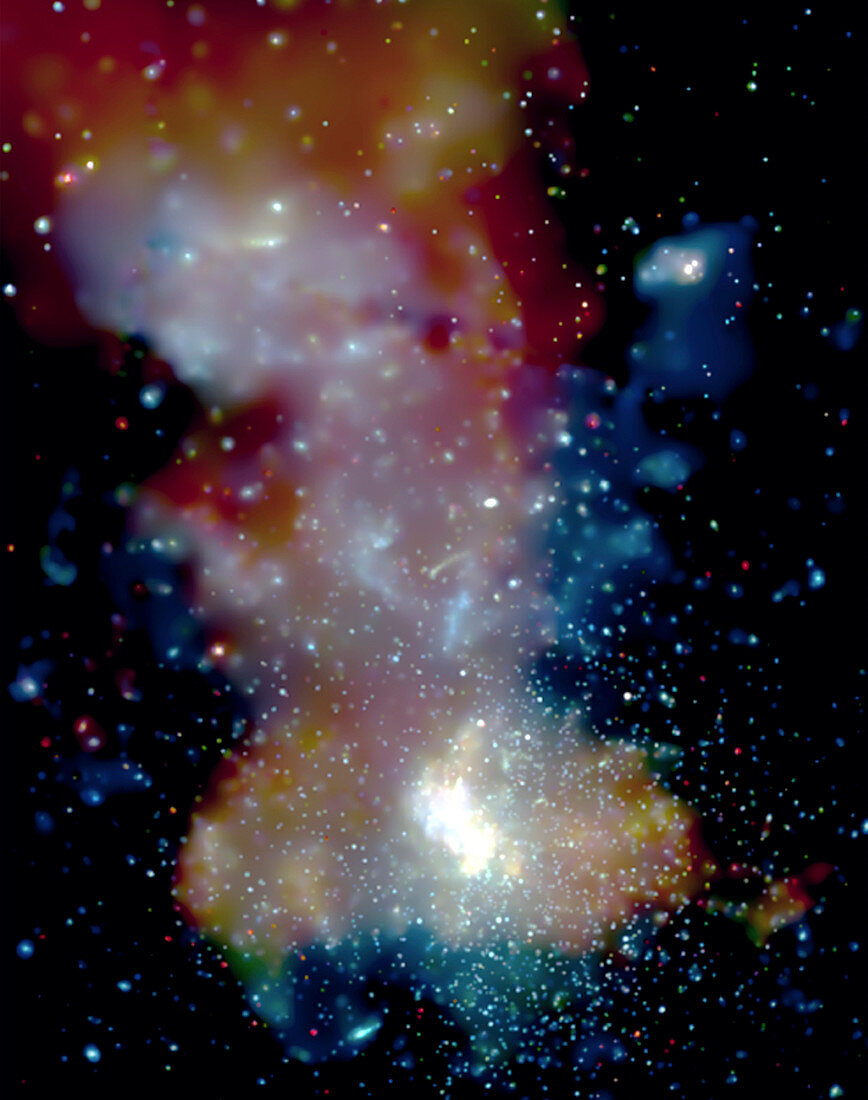 Milky Way galactic centre,X-ray image