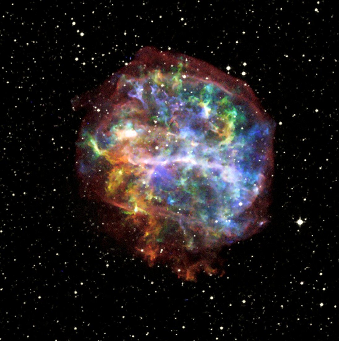 Supernova remnant G292.0+1.8,X-ray image