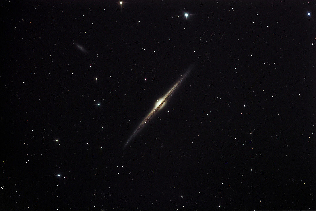 Spiral galaxy NGC 4565,optical image