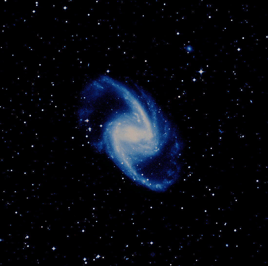 Optical image of the Seyfert galaxy NGC 1365