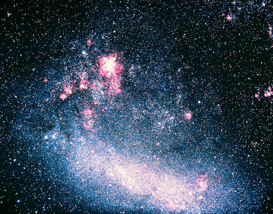 Optical image of the Large Magellanic Cloud