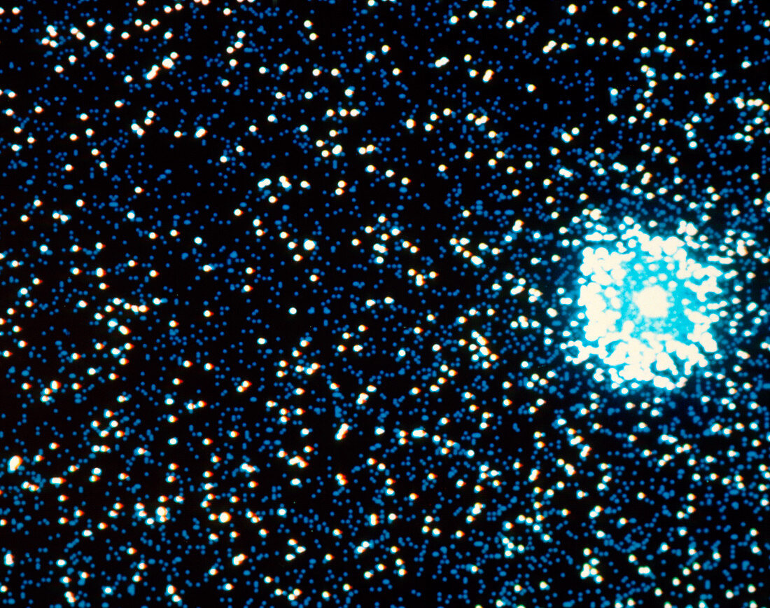 X-ray image of quasar 3C 273 by Einstein Obs