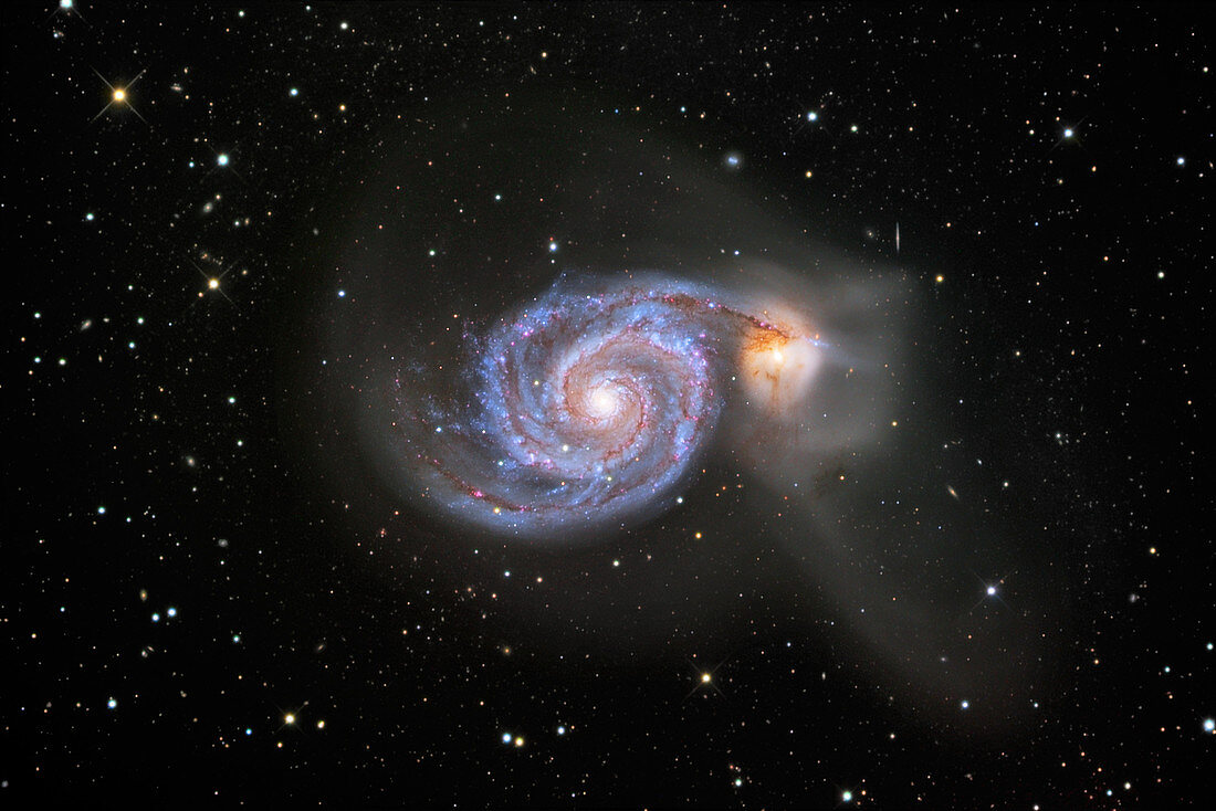 Whirlpool galaxy (M51)