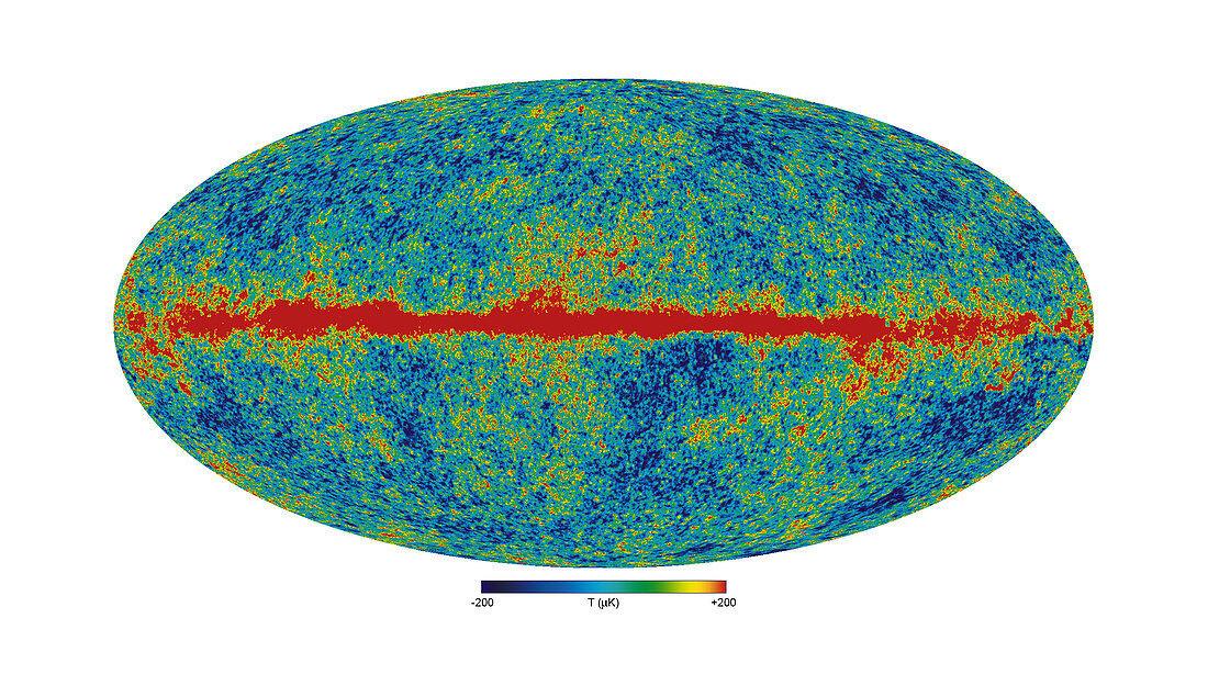 Cosmic and galactic microwave background