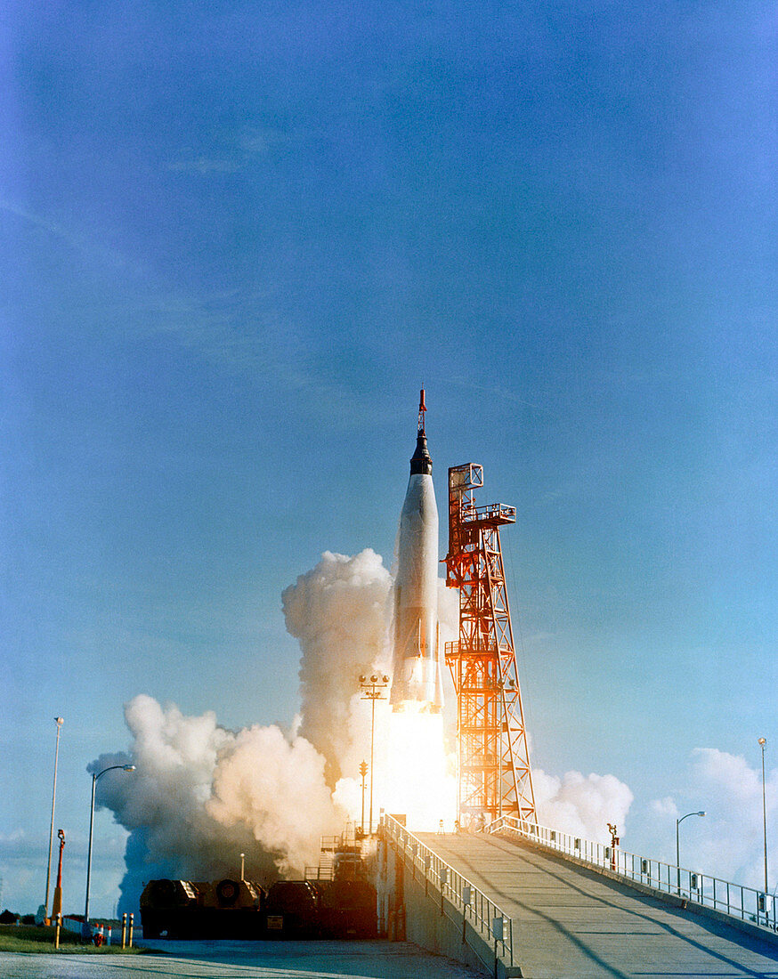 Mercury 8 launch