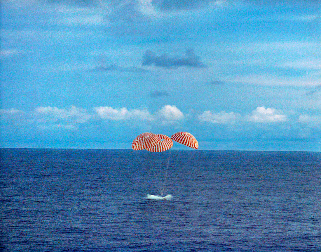 Apollo 13 splashdown