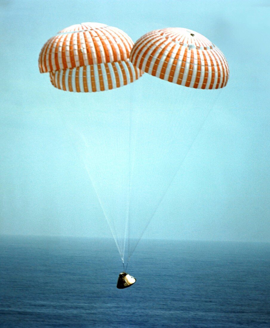 Apollo 9 water landing