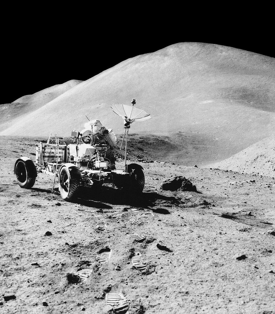Lunar Roving Vehicle of Apollo 15