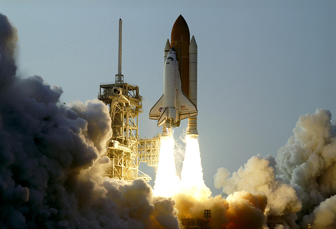STS-118 launch,Space Shuttle Endeavour