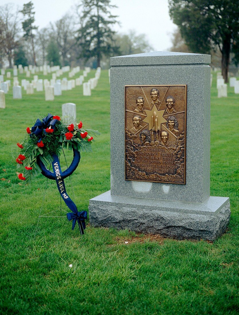 Memorial to crew of 'Challenger',Washington DC