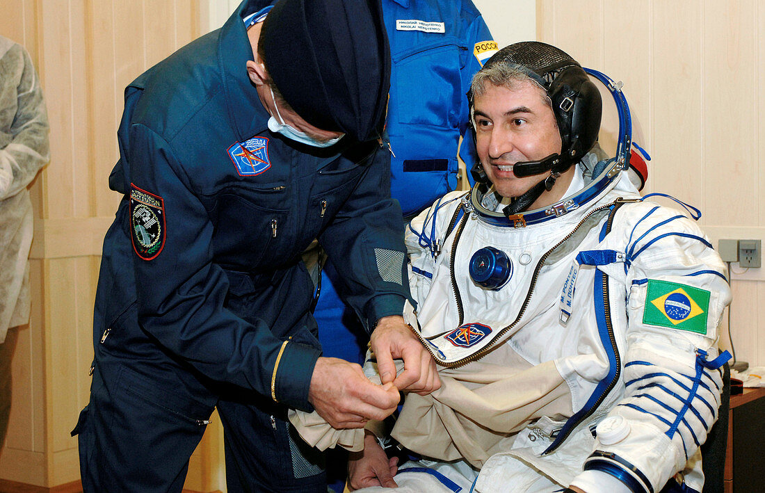 ISS astronaut Marcos Pontes
