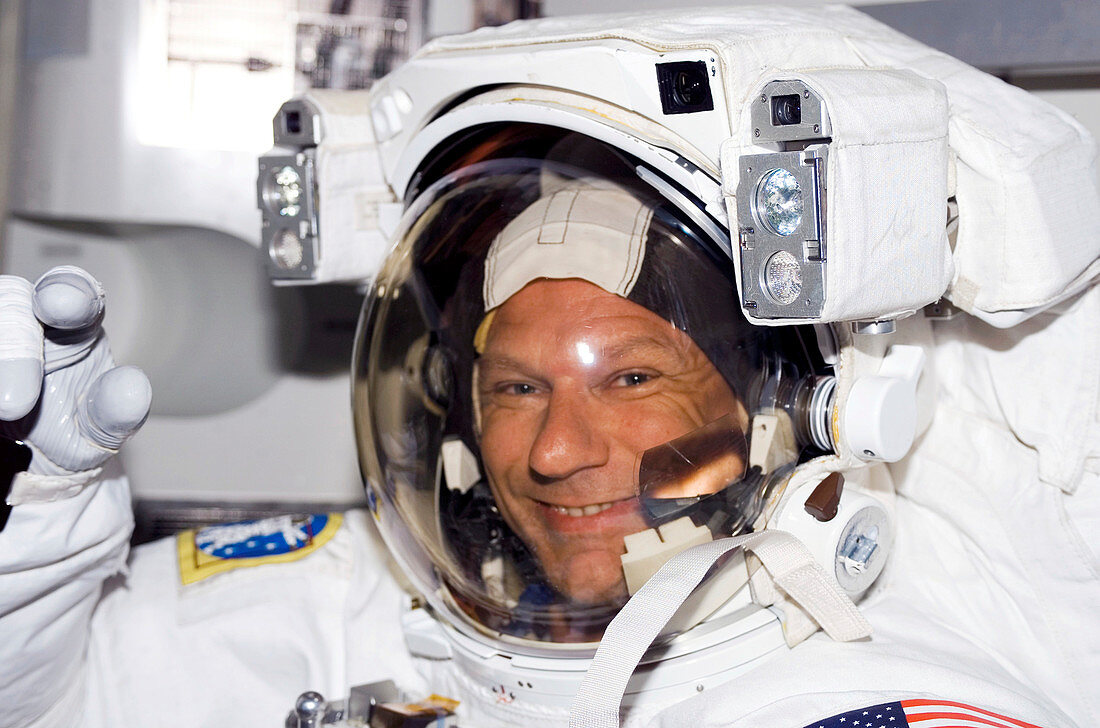 ISS astronaut Piers Sellers