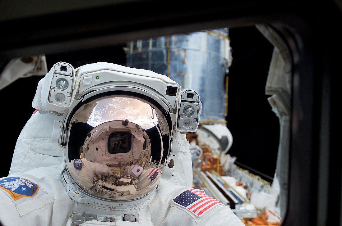 STS-109 spacewalk,March 2002