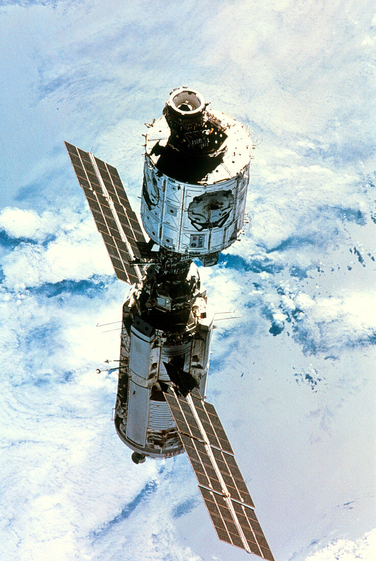 First 2 modules of the International Space Station