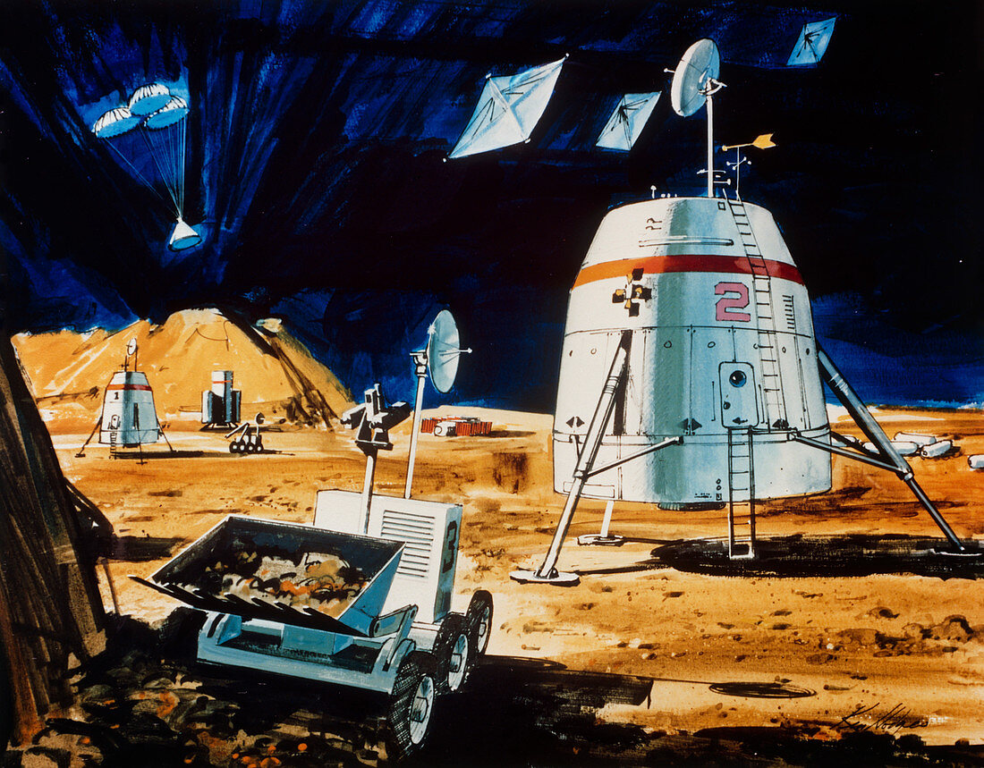 Proposed mission to Mars in 1990s