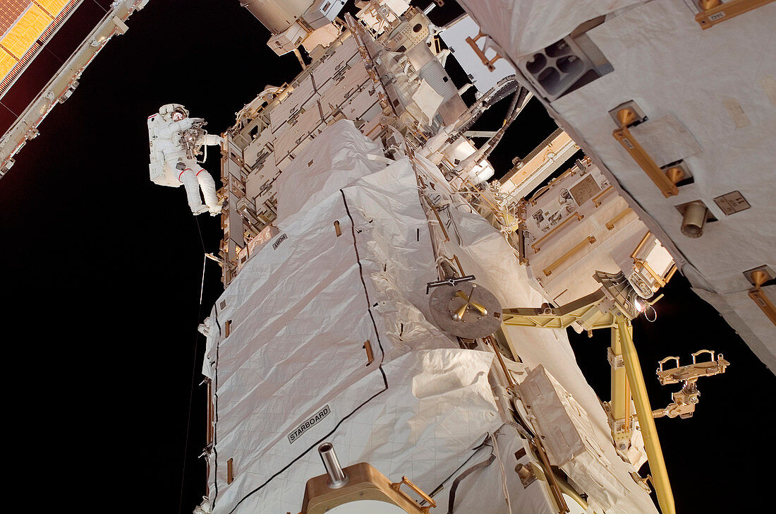ISS construction,February 2007