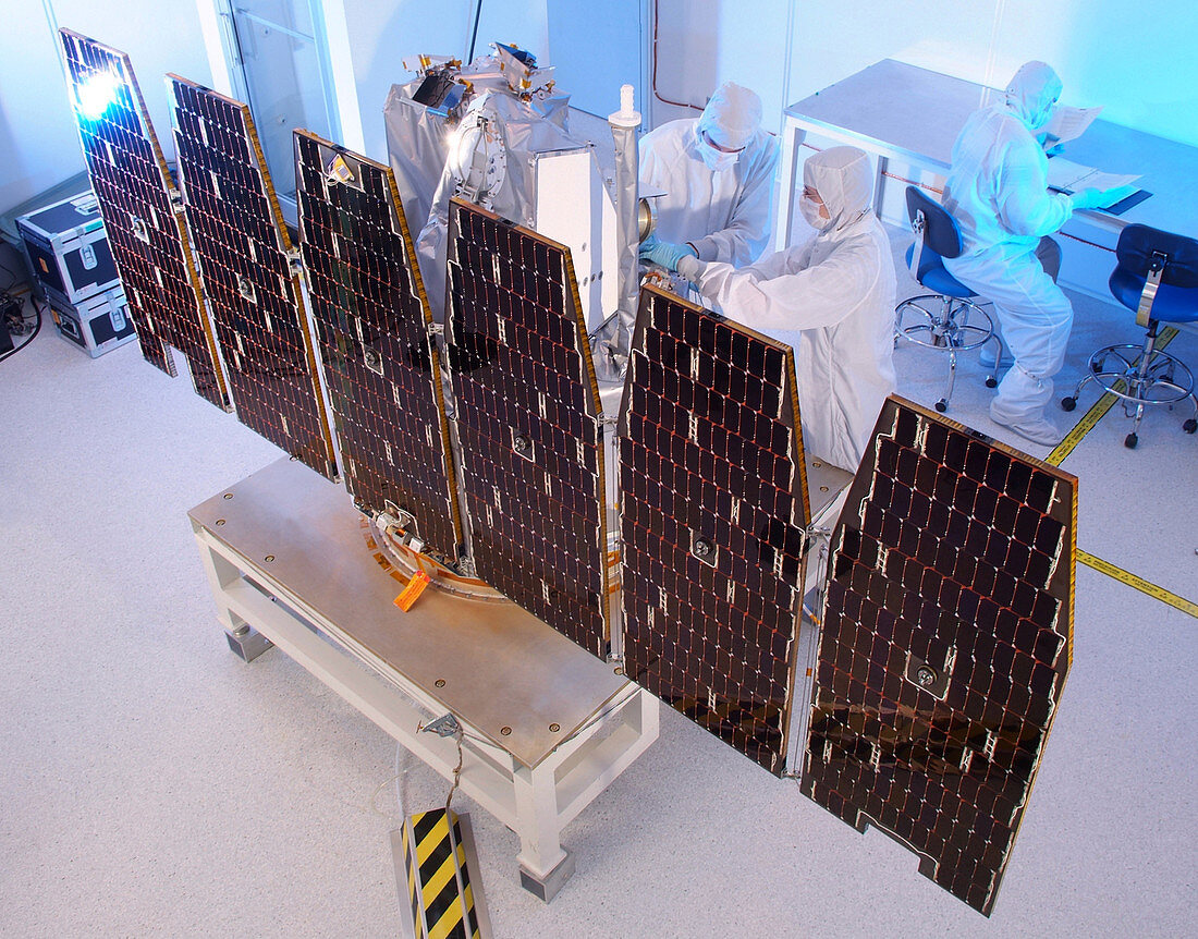 AIM satellite testing