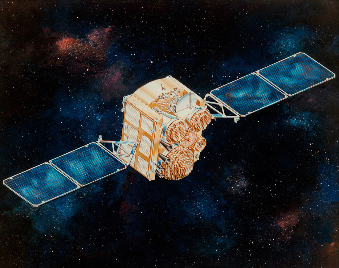 DSCS military communications satellite