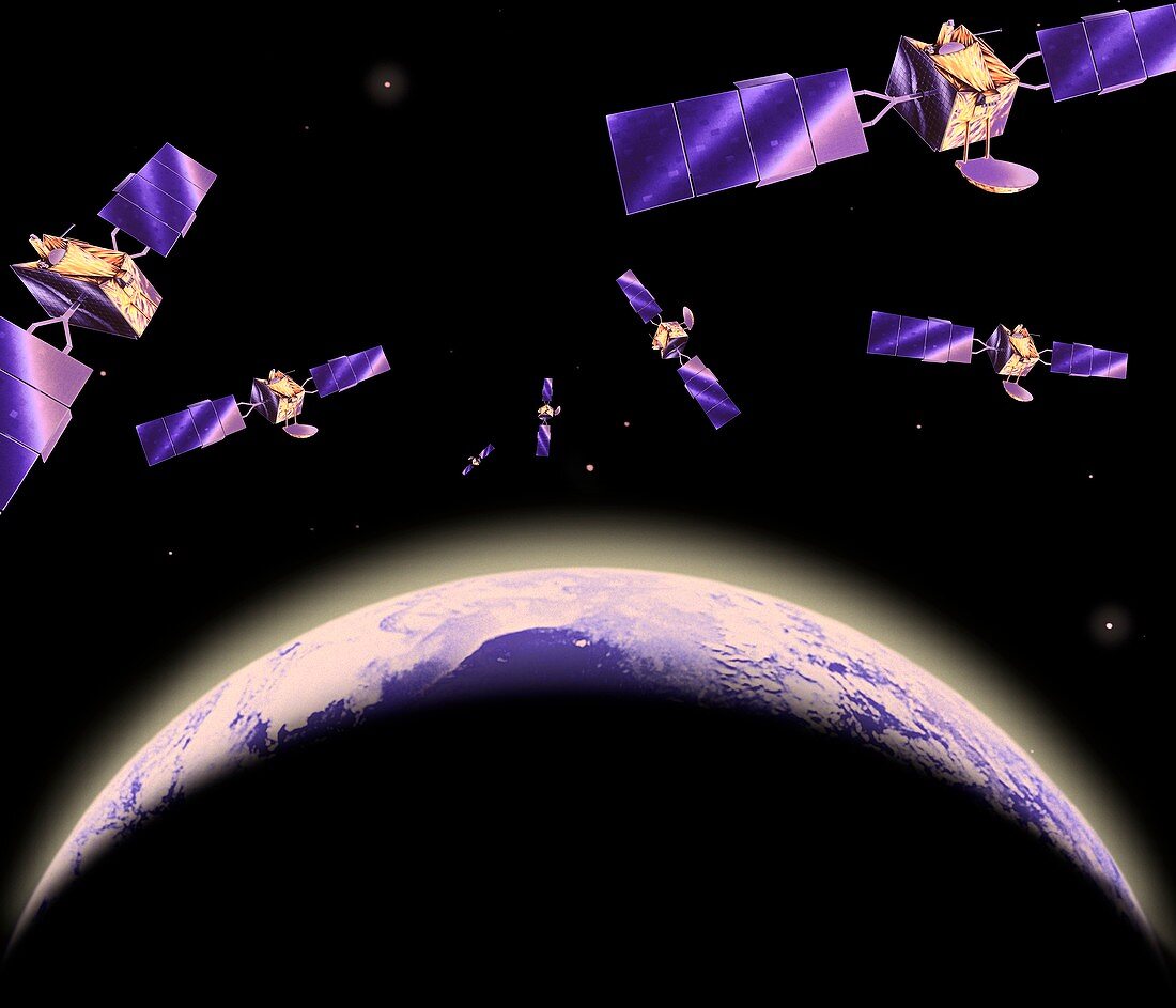 Communication satellites