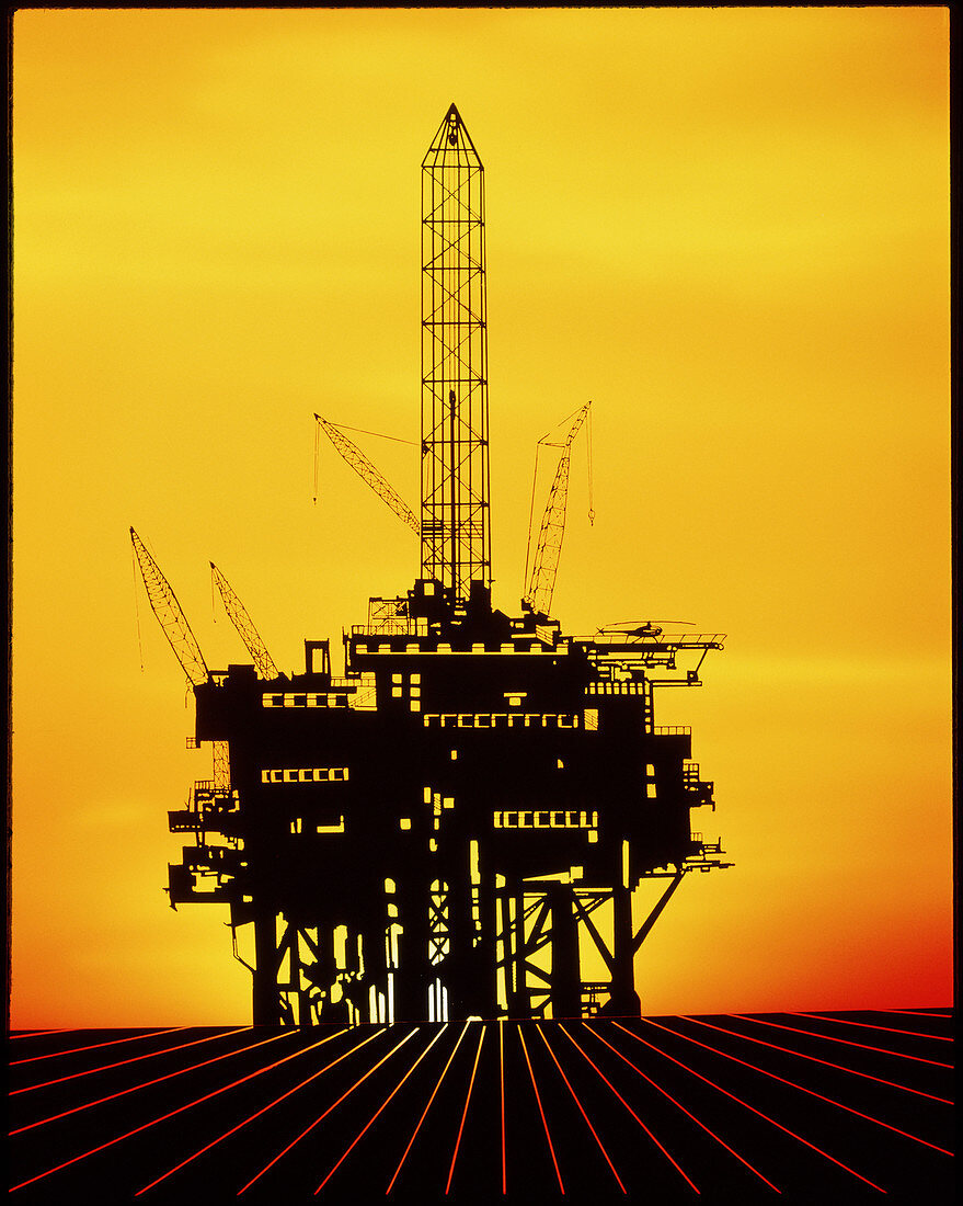 Oil exploration platform