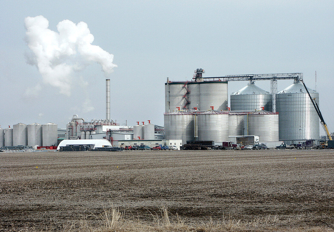 Ethanol biofuel factory,USA