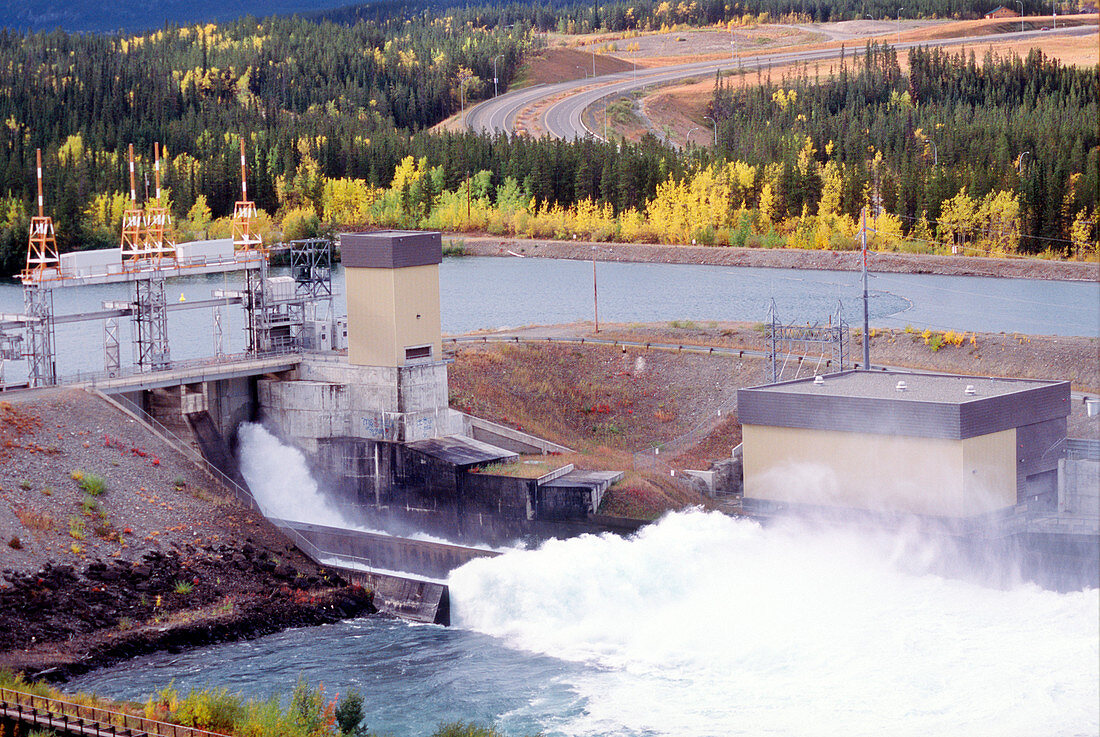 Hydroelectric dam,Canada