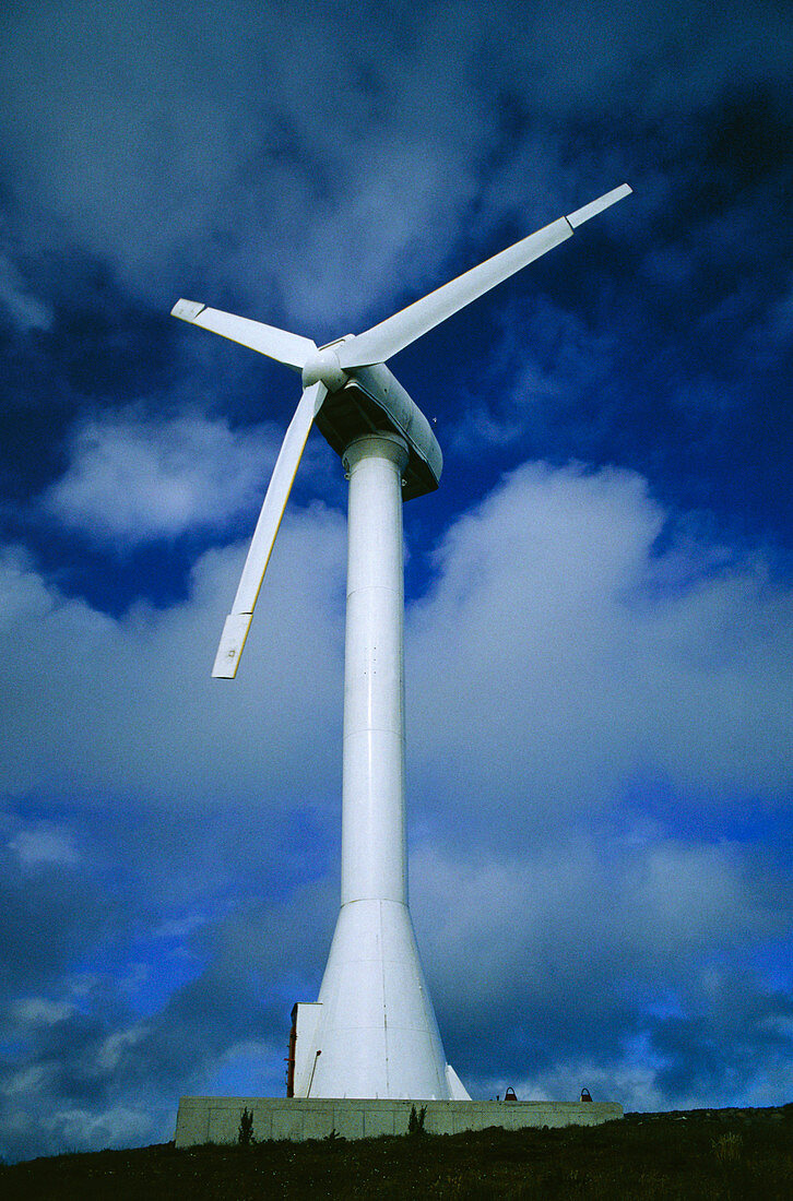 Three-blade wind generator,Scotland