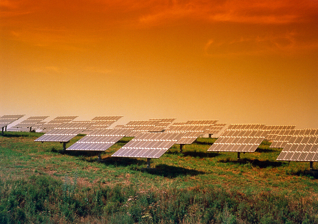 Experimental photovoltaic power station,Germany