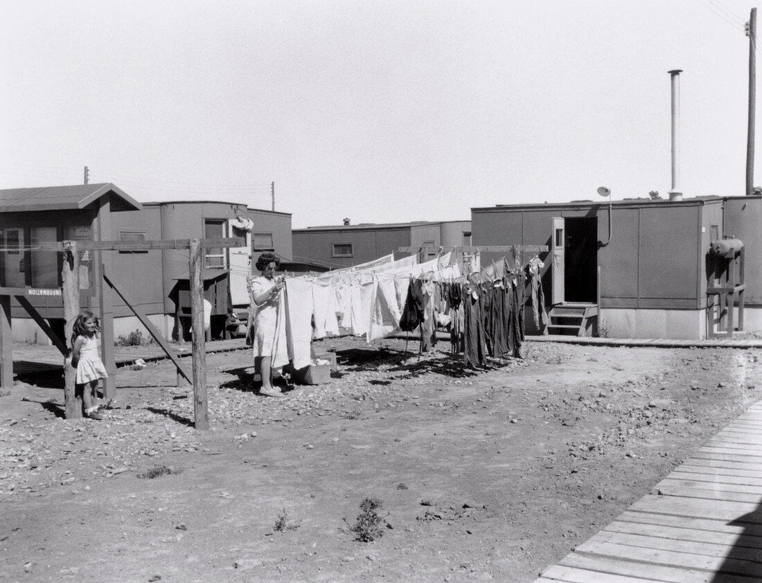 Accommodation trailers,Los Alamos