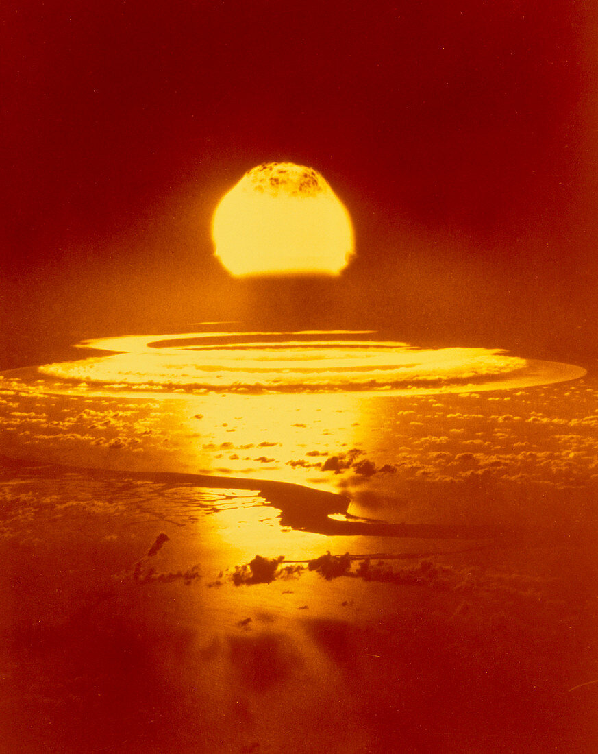 Bikini Atoll atomic bomb explosion 1946
