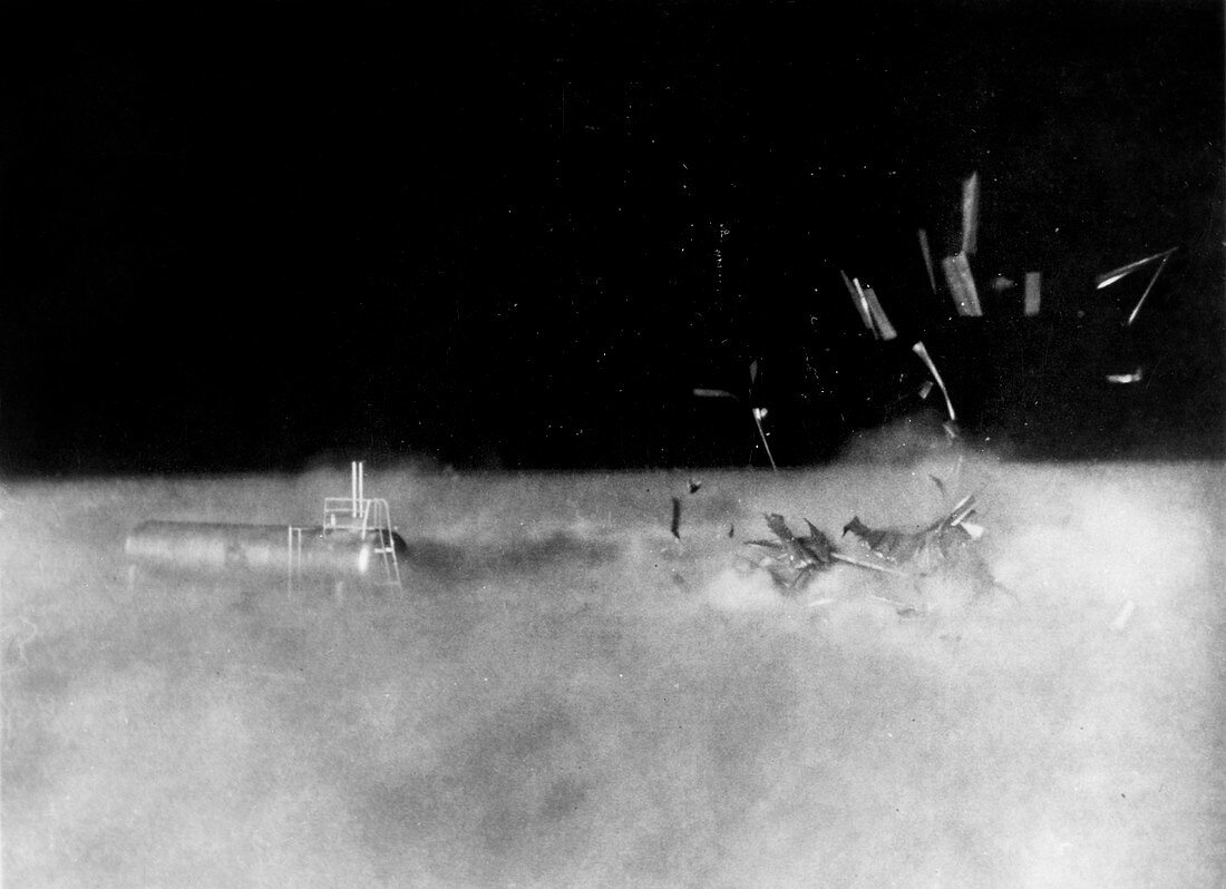 Operation Cue atom bomb test,1955