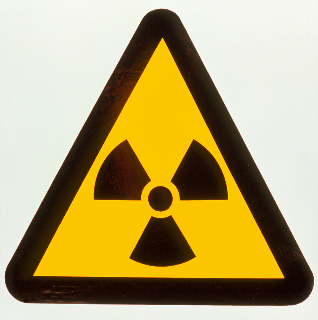 Radiation hazard sign