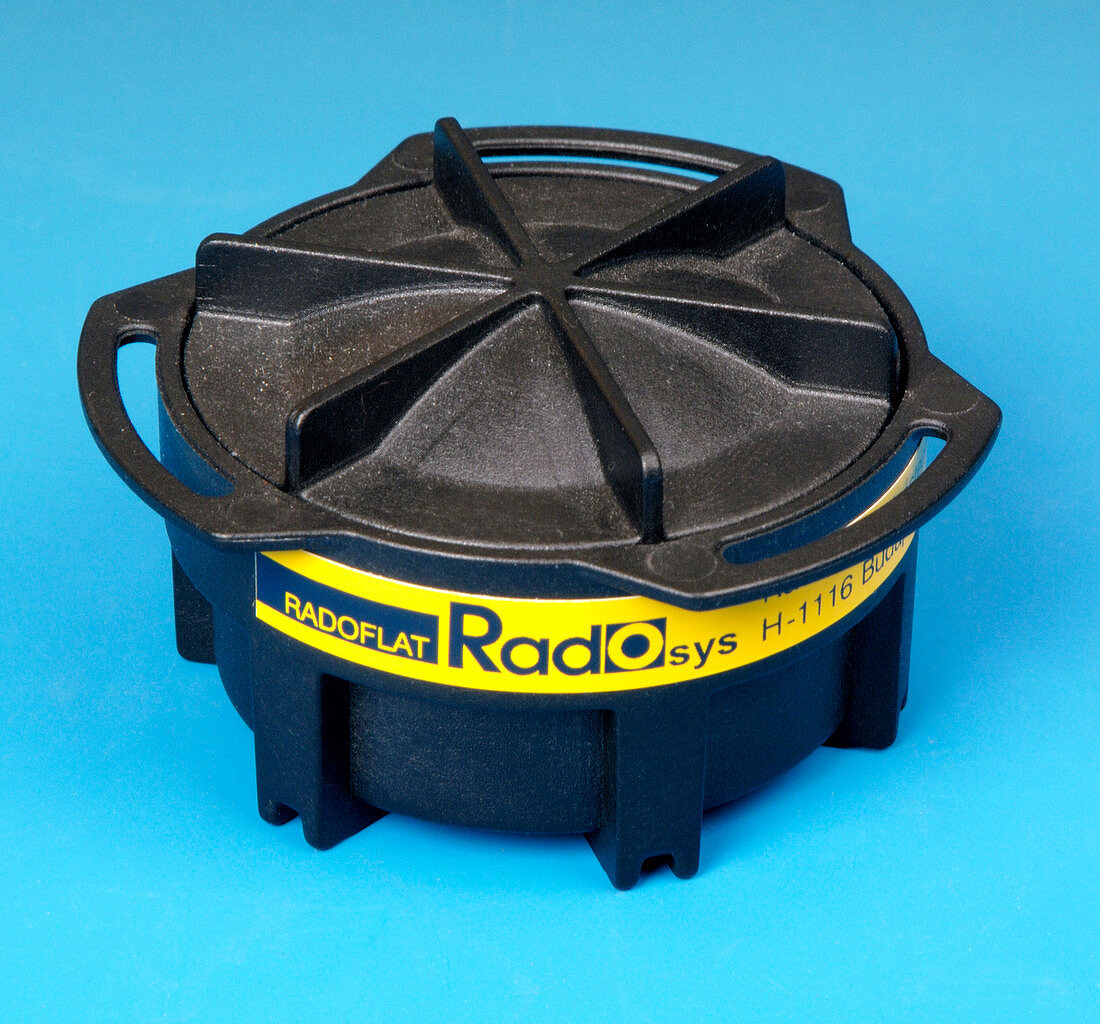 Radon radiation detector