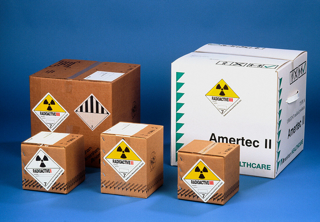 Packaging for radioactive items