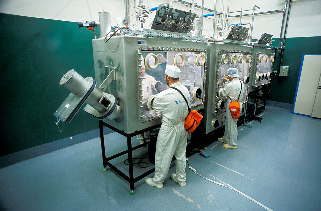 Low-level nuclear waste,sorting process