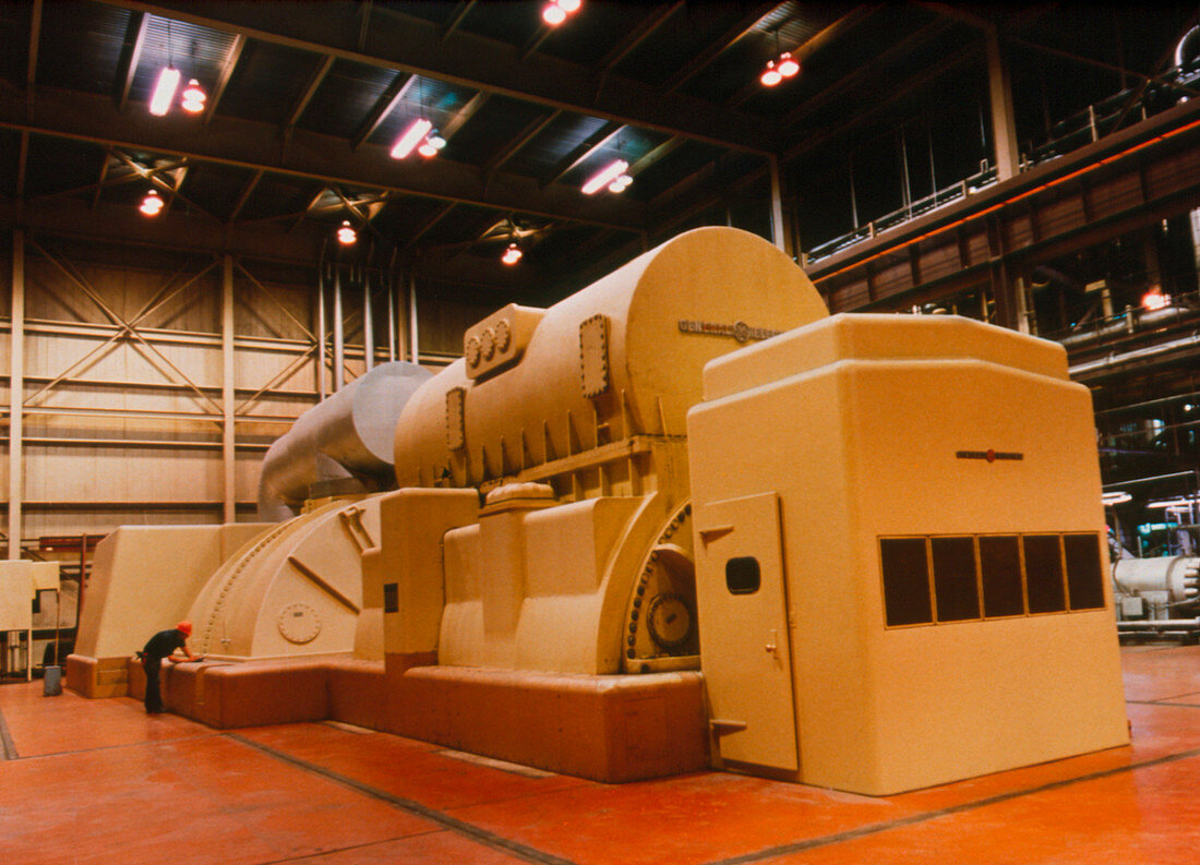 Generator of coal-fired power station