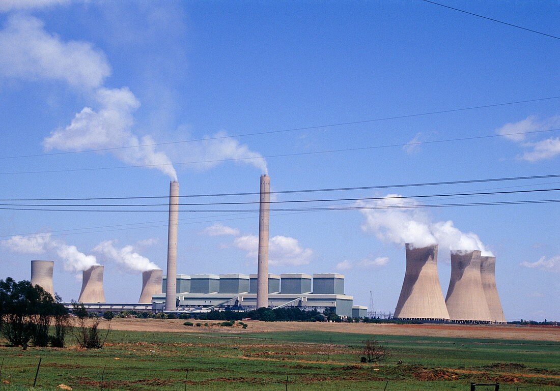 Duvha coal fired power station,South Africa